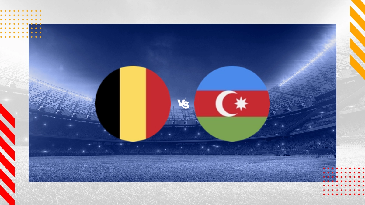 Prognóstico Bélgica vs Azerbaijão
