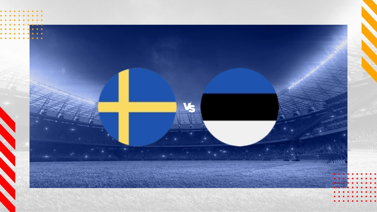 Pronostic Suède vs Estonie