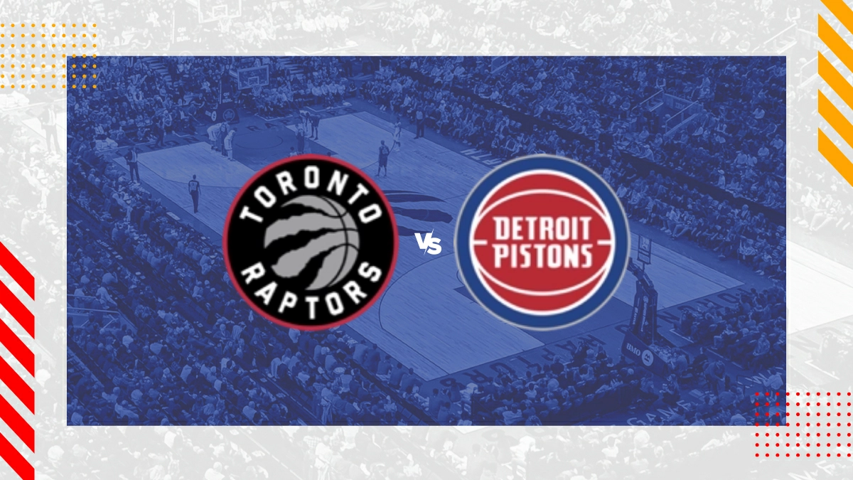 Palpite Toronto Raptors vs Detroit Pistons