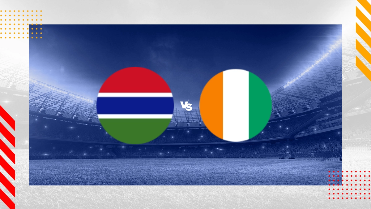 Pronostic Gambie vs Cote d'Ivoire