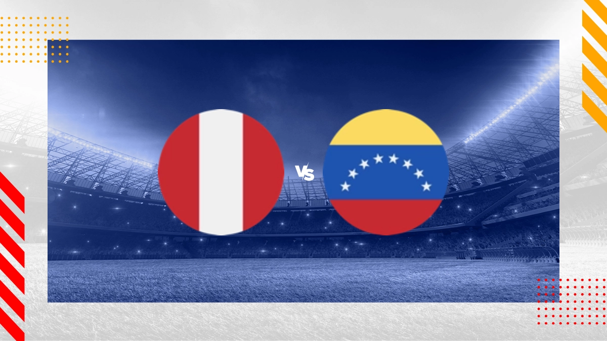 Pronóstico Perú vs Venezuela