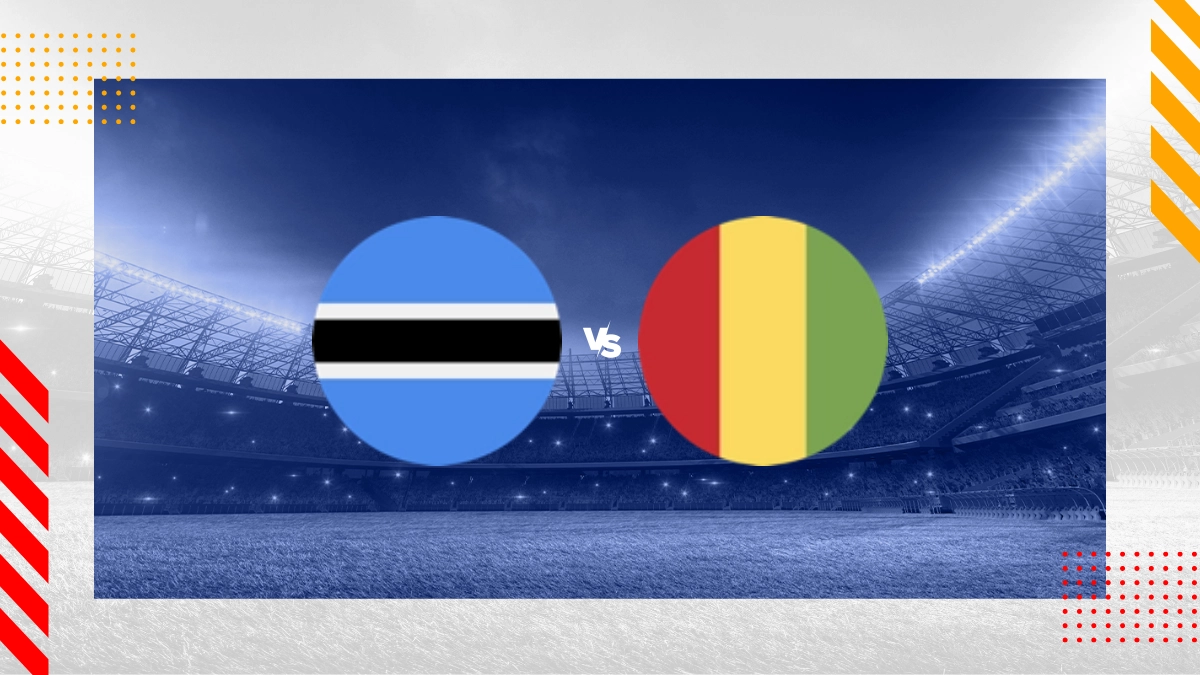 Pronostic Botswana vs Guinée
