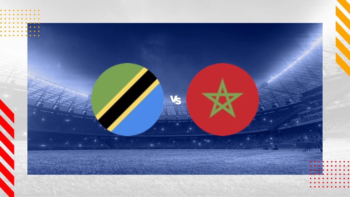 Pronostic Tanzanie vs Maroc