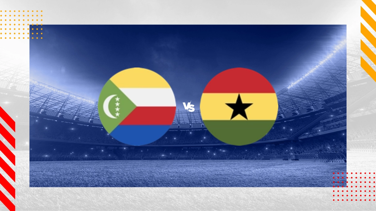 Palpite Comores vs Gana