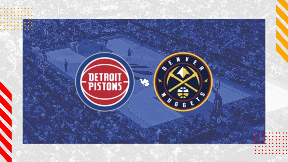Palpite Detroit Pistons vs Denver Nuggets