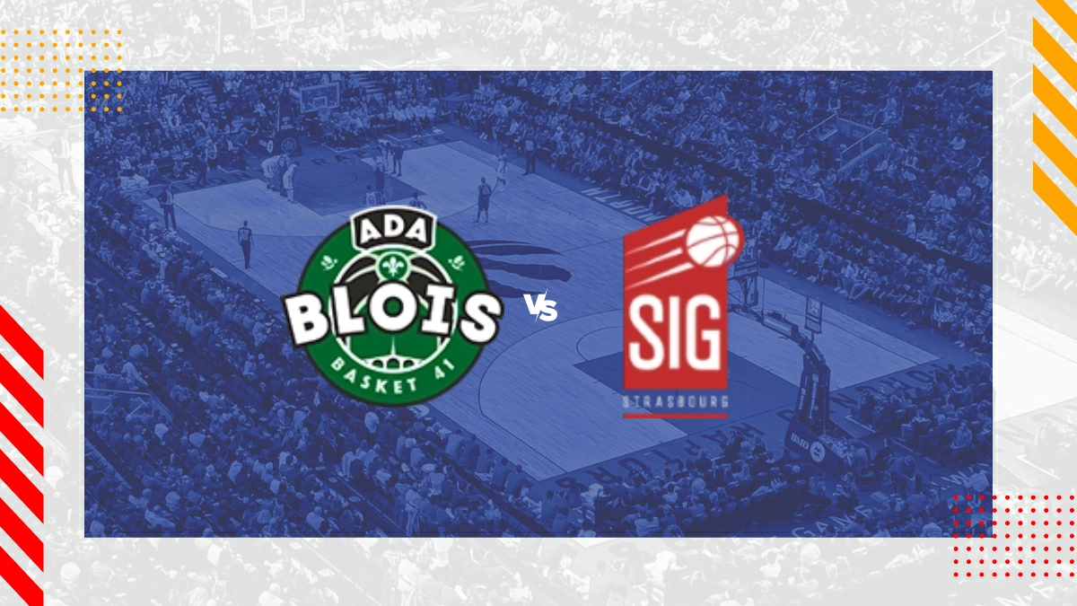 Pronostic Ada Blois Basket 41 vs SIG Strasbourg