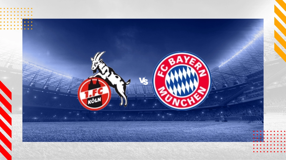 Voorspelling 1. FC Köln vs Bayern München