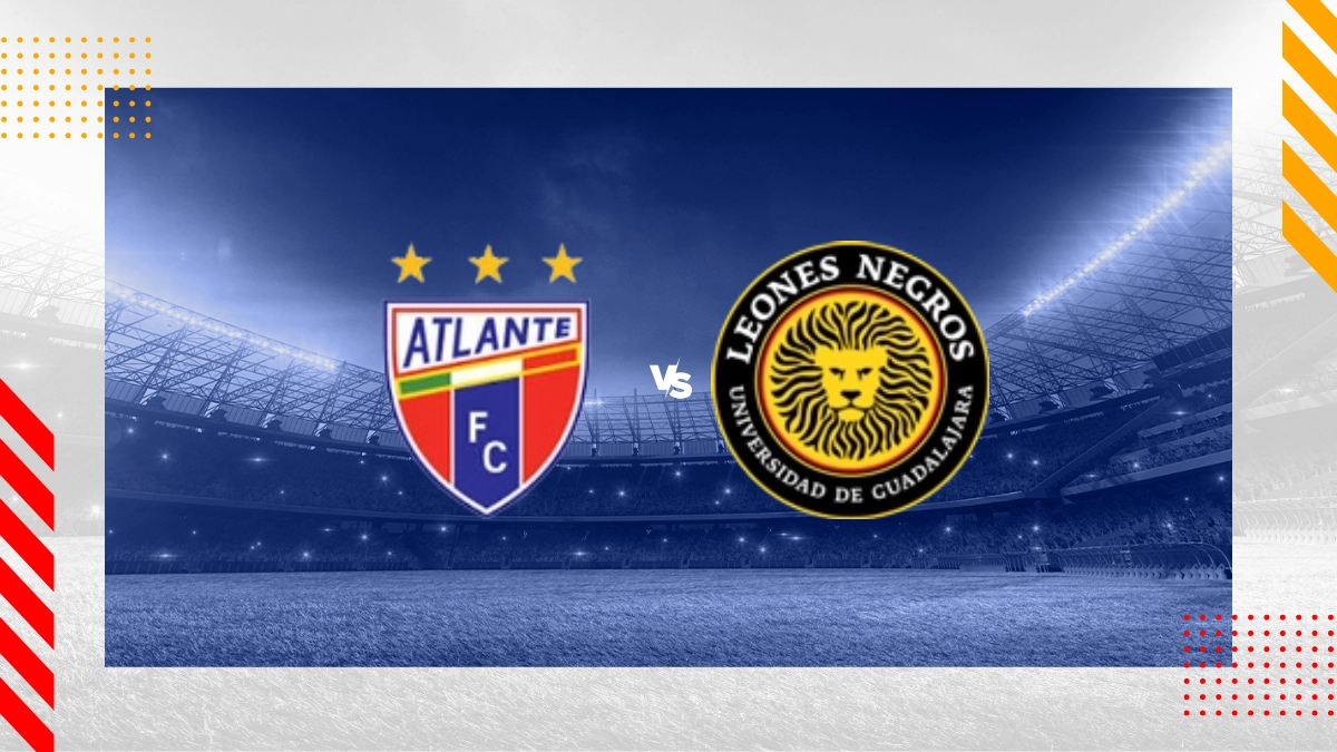 Pronóstico Atlante vs Universidad de Guadalajara