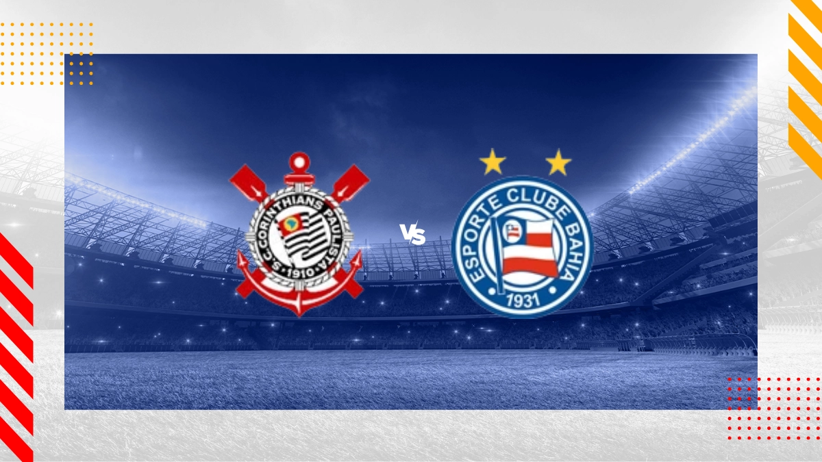 Palpite Corinthians x Bahia: 24/11/2023 - Brasileirão Série A