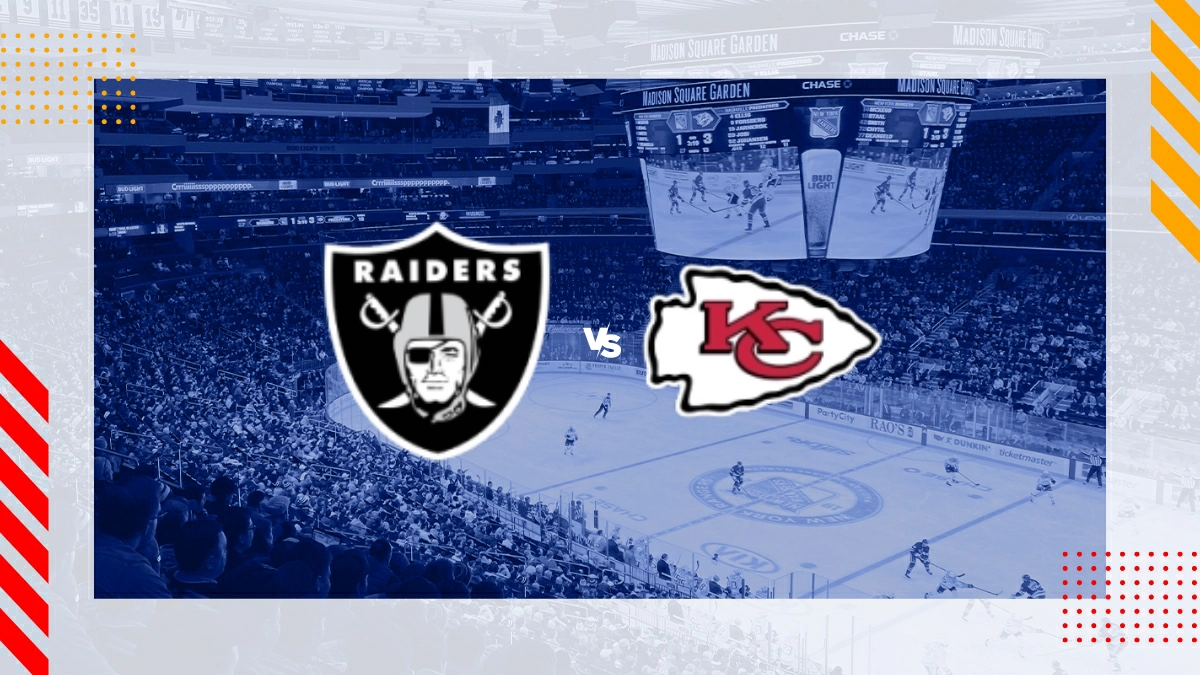 Pronóstico Las Vegas Raiders vs Kansas City Chiefs