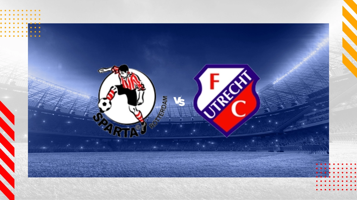 Voorspelling Sparta Rotterdam vs FC Utrecht