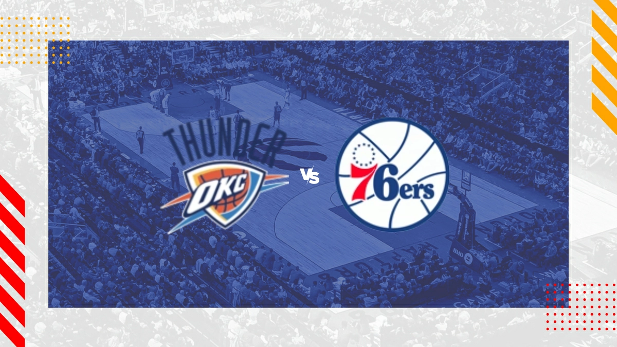 Palpite Oklahoma City Thunder vs Philadelphia 76ers