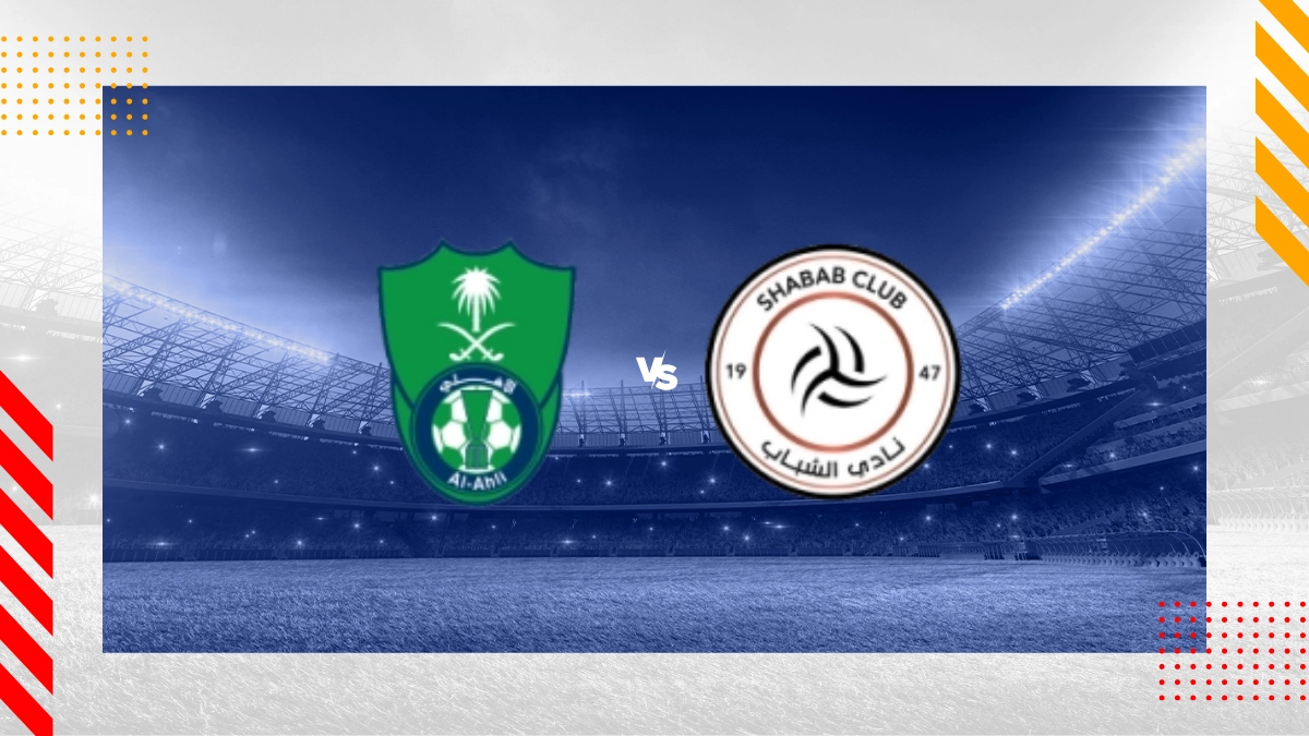 Palpite Al Ahli vs Al Shabab (KSA)