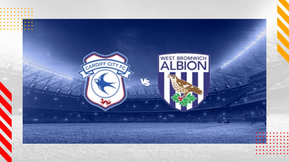 Cardiff City vs West Bromwich Albion - live score, predicted