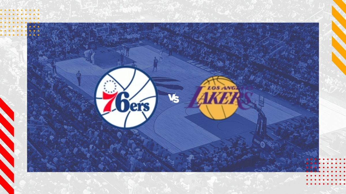 Palpite Philadelphia 76ers vs LA Lakers