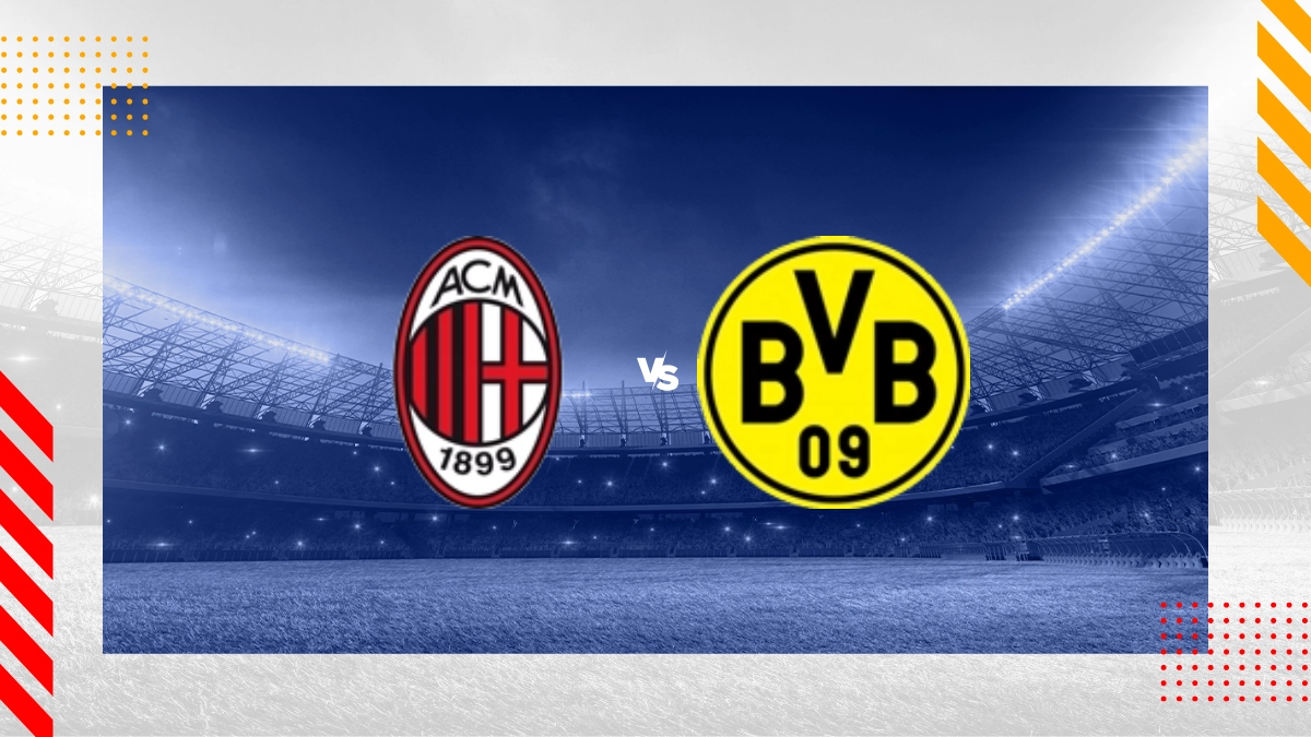 Prognóstico AC Milan vs Borussia Dortmund