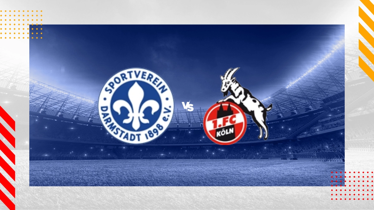 Pronostic Darmstadt vs Cologne