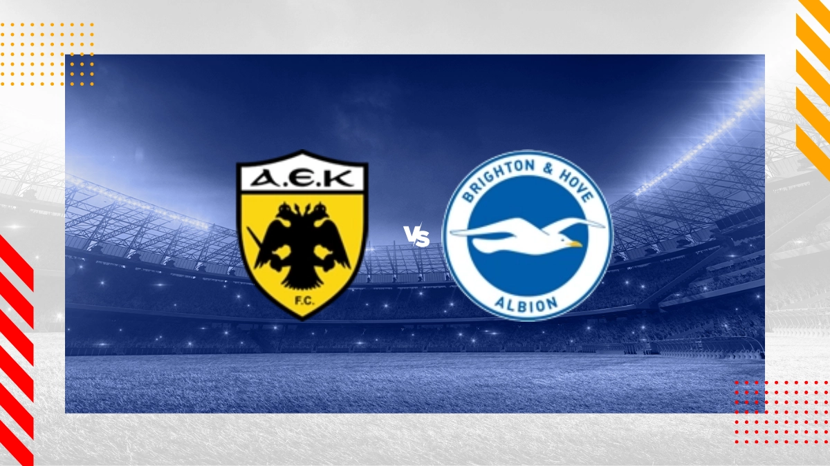 Prognóstico AEK Atenas vs Brighton
