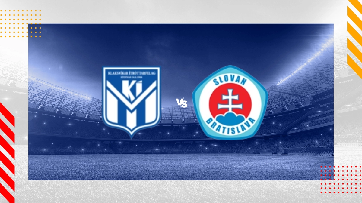 Pronostic KI Klaksvik vs Slovan Bratislava