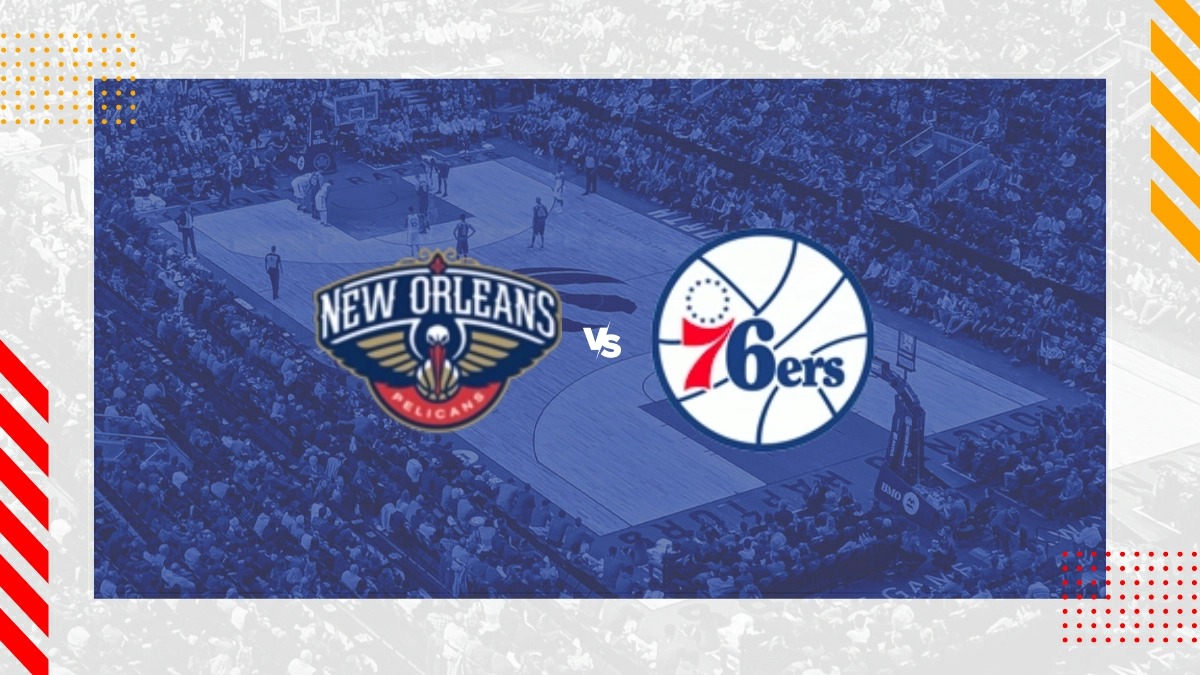 Palpite New Orleans Pelicans vs Philadelphia 76ers