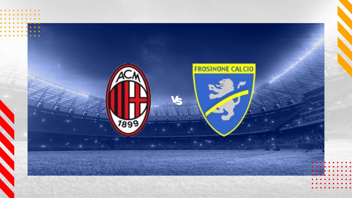 Prognóstico AC Milan vs Frosinone Calcio