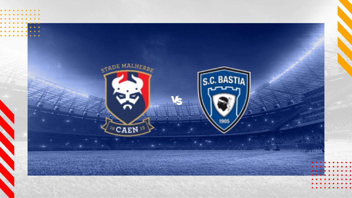 Pronostic Caen vs SC Bastia