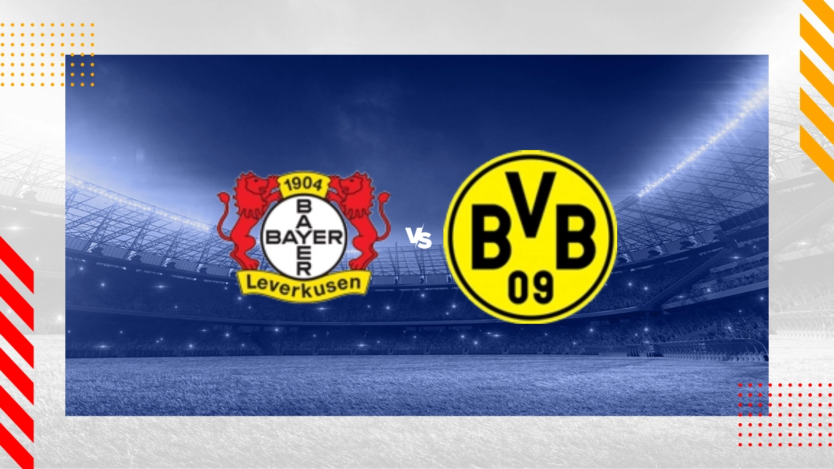 Prognóstico Bayer Leverkusen vs Borussia Dortmund