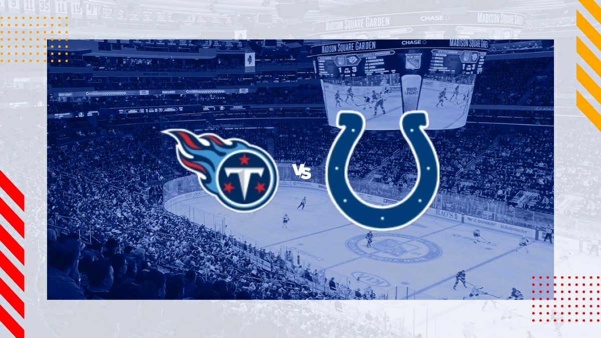 Pronóstico Tennessee Titans vs Indianapolis Colts