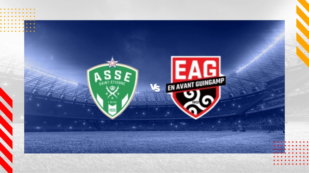 Pronostic Saint Étienne vs EA Guingamp