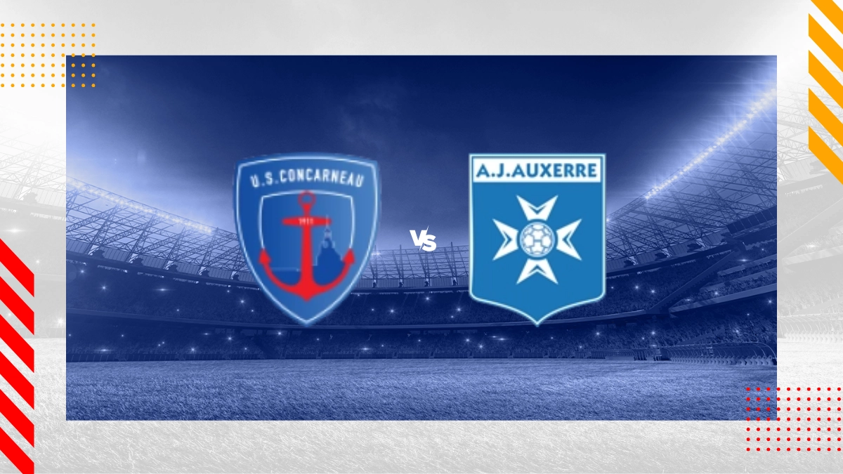 Pronostic US Concarneau vs Auxerre