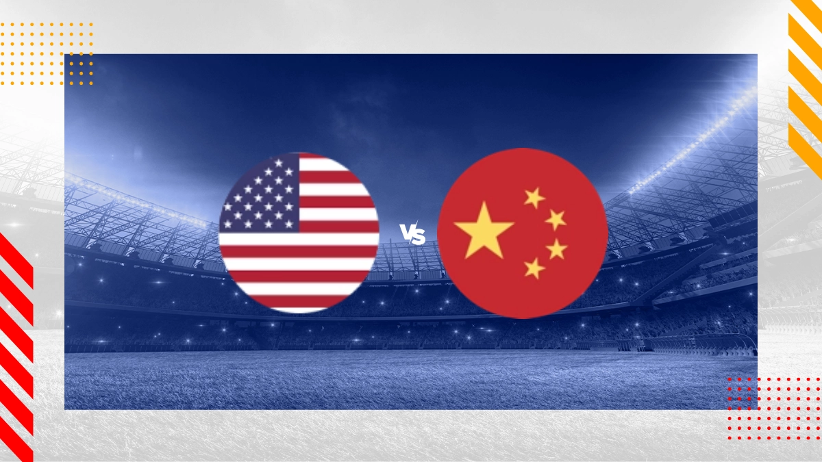 USA W vs China W Prediction