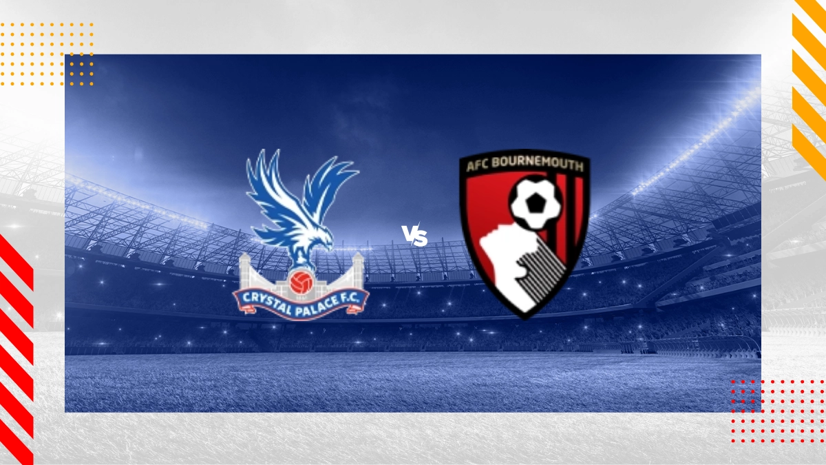 Pronostic Crystal Palace vs Bournemouth