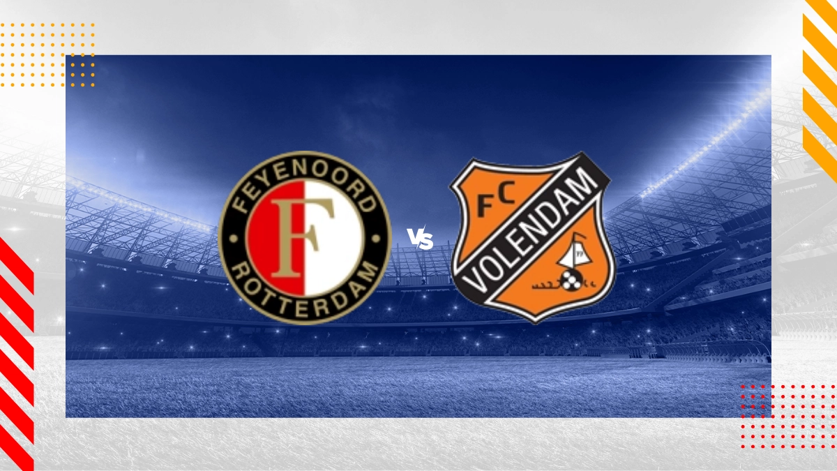 Pronostic Feyenoord vs Volendam