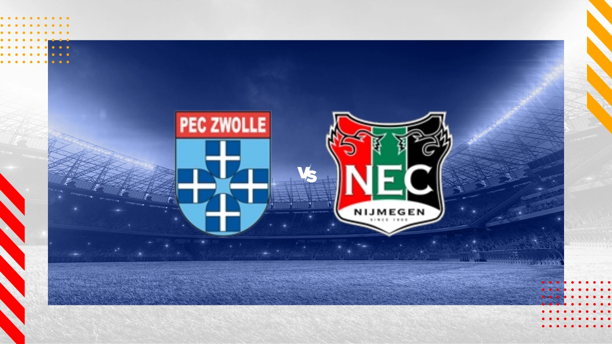 Voorspelling PEC Zwolle vs NEC