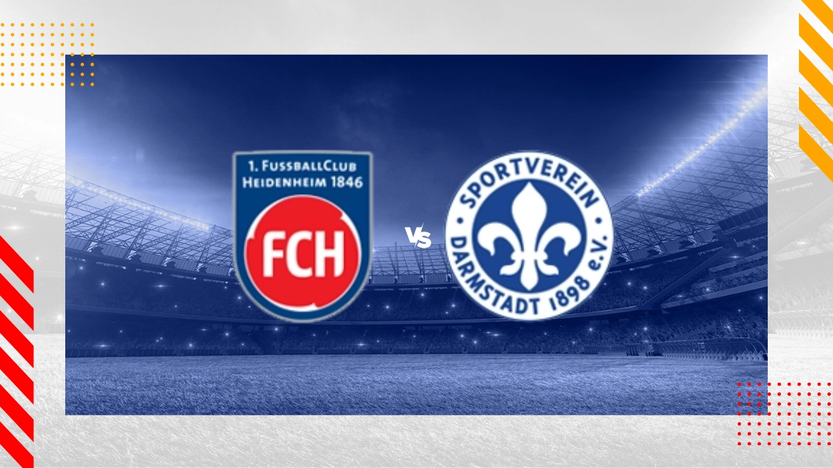 Pronostic Heidenheim vs Darmstadt