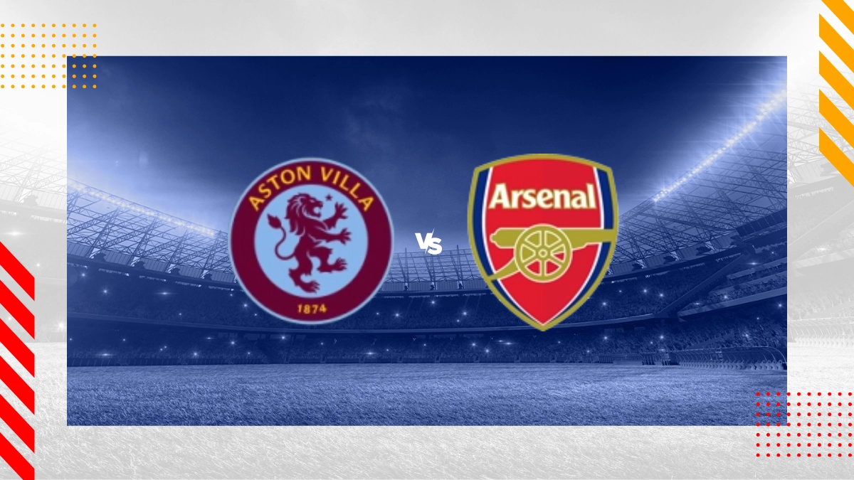Prognóstico Aston Villa vs Arsenal FC