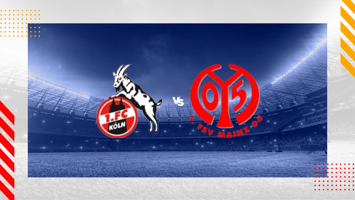 Pronóstico 1. FC Colonia vs FSV Mainz