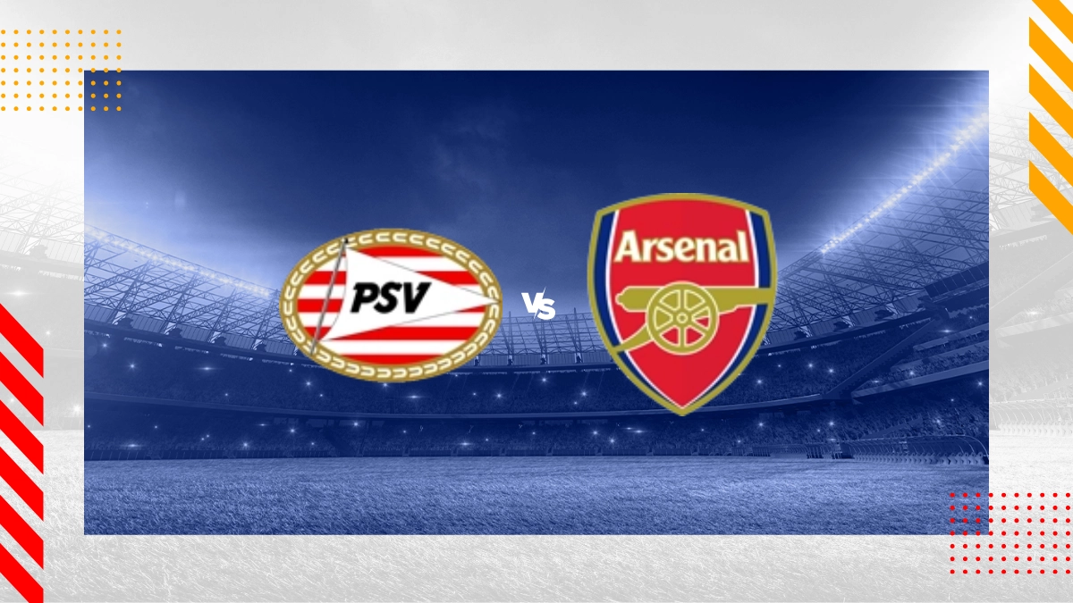 Prognóstico PSV Eindhoven vs Arsenal FC