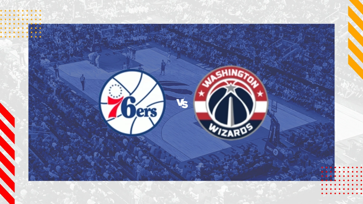 Prognóstico Philadelphia 76ers vs Washington Wizards