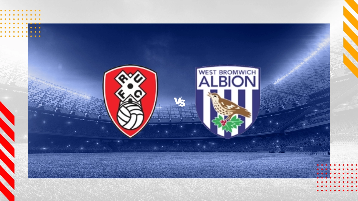 Rotherham vs West Brom Prediction