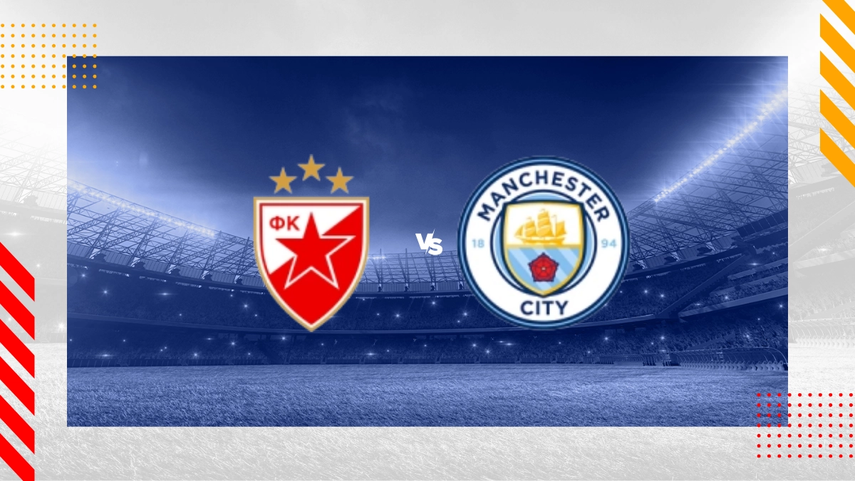 Estrela Vermelha x Manchester City: onde assistir, palpites e escalações –  Champions League – 13/12/2023