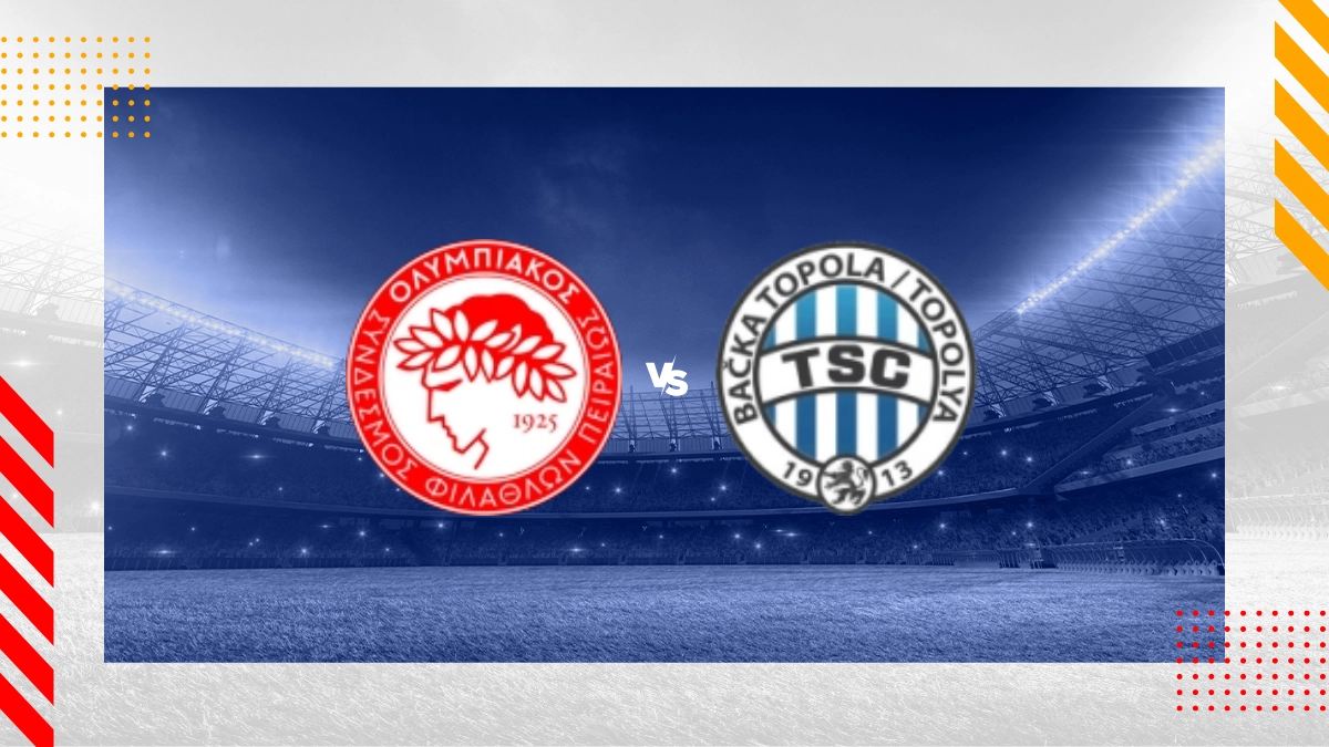 Voorspelling Olympiakos vs FK TSC Backa Topola