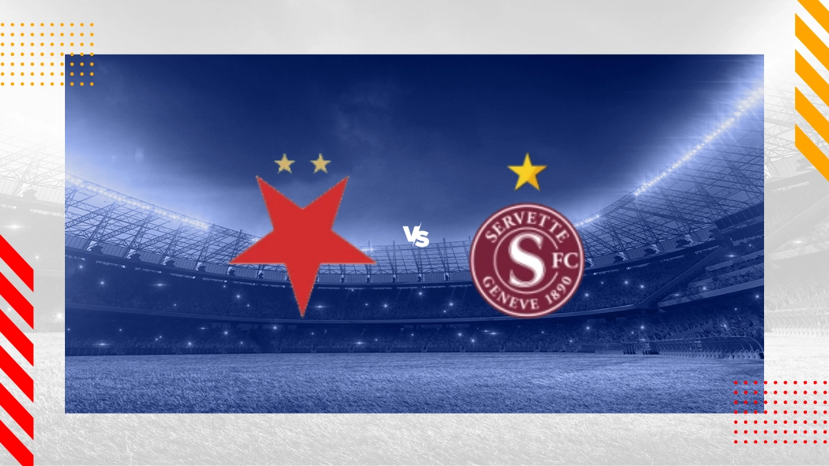 Prognóstico Slavia Praga vs Servette Geneva