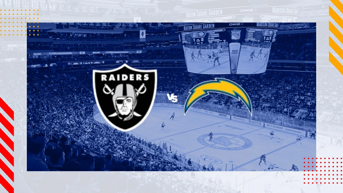 Pronóstico Las Vegas Raiders vs Los Angeles Chargers