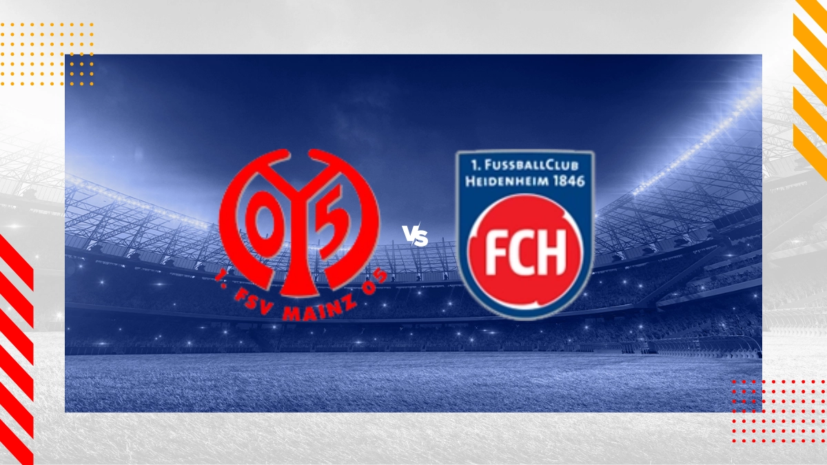 1 Fsv Mainz 05 vs Heidenheim Prediction