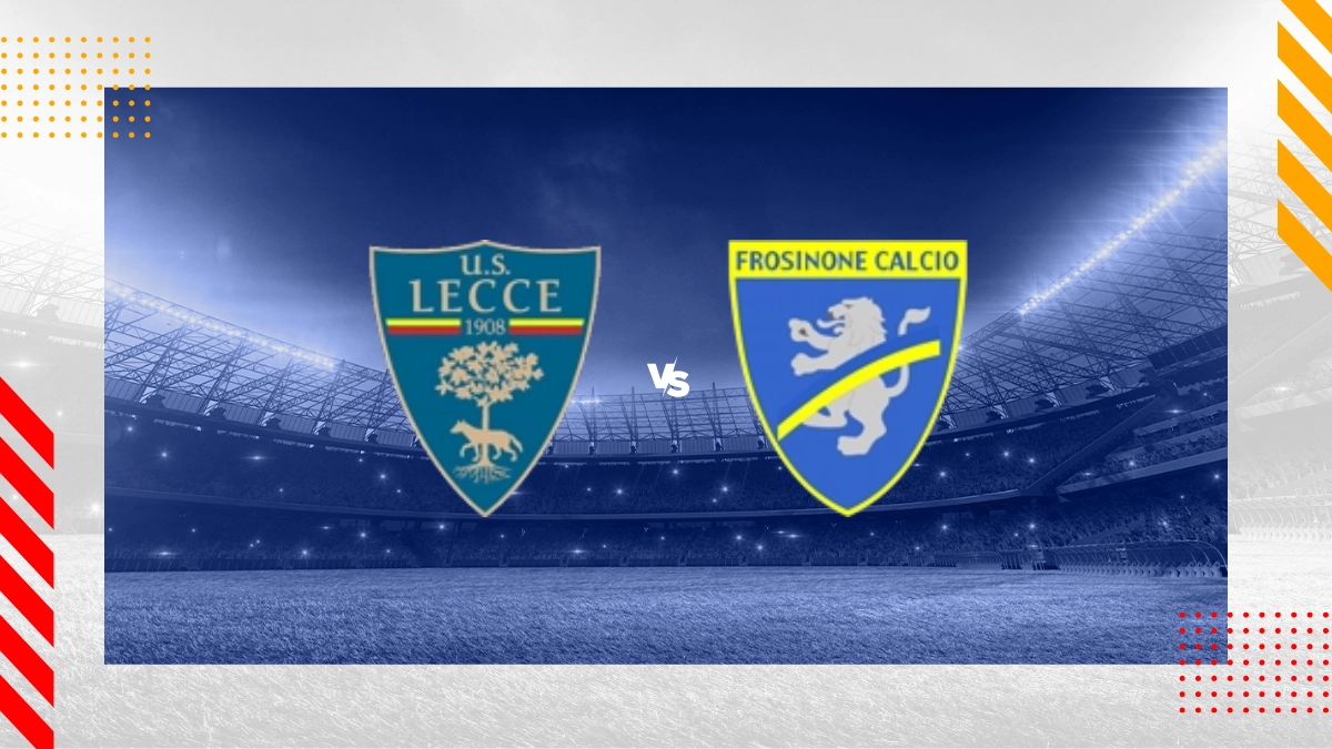 Lecce vs Frosinone Prediction