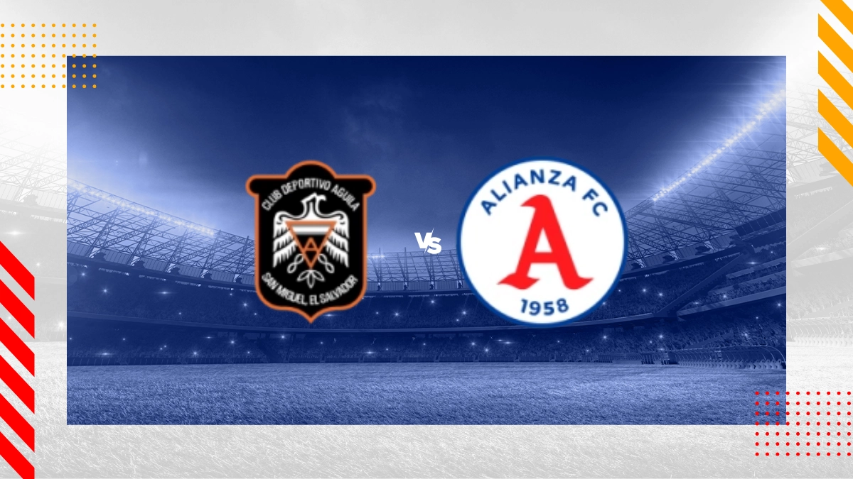 Pronóstico CD Águila vs Alianza FC San Salvador