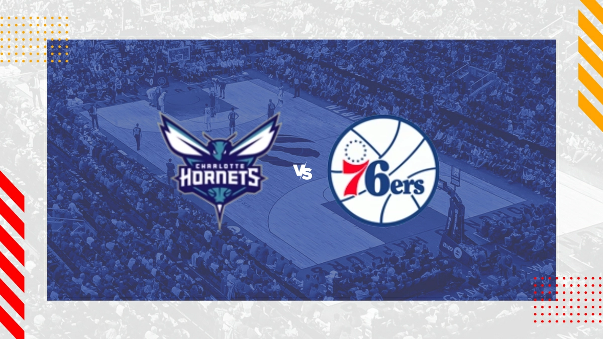 Palpite Charlotte Hornets vs Philadelphia 76ers