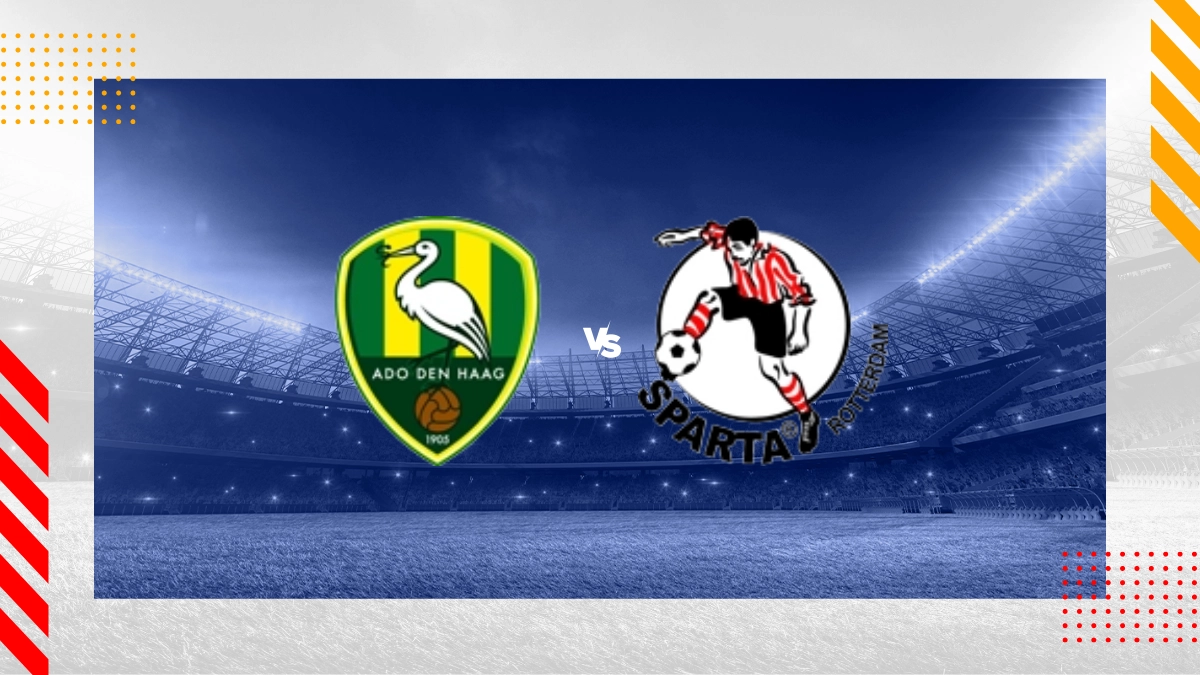 Voorspelling ADO Den Haag vs Sparta Rotterdam