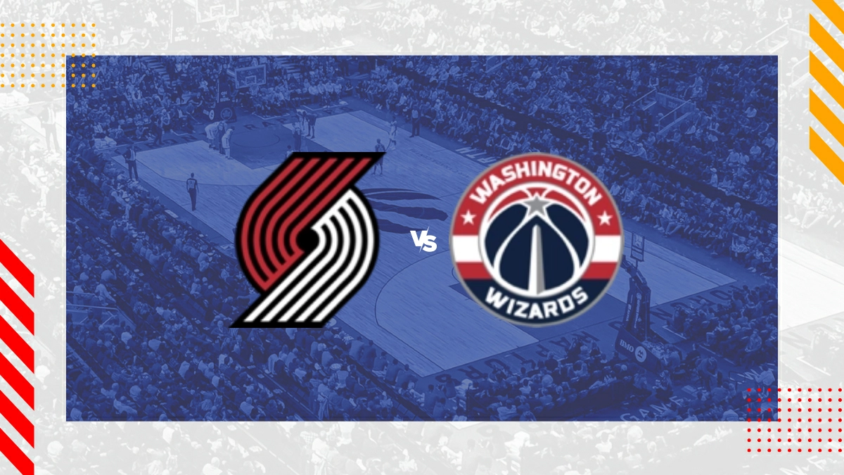 Palpite Portland Trail Blazers vs Washington Wizards